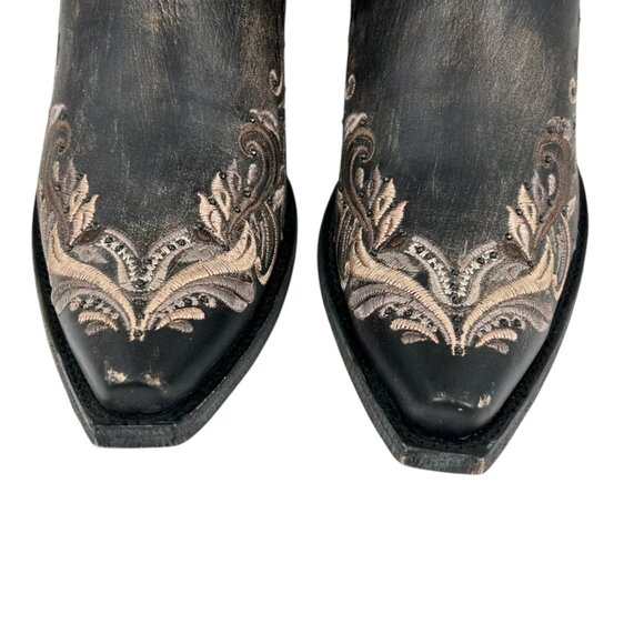 NWOB Old Gringo Dulce Calavera Skull Embroidered Leather Cowboy Boots - Picture 6 of 9
